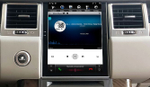 Магнитола для Range Rover Sport 2012-2013 (поддержка штатного меню BOSCH) - Kuberg NH-R1004-3 ("Тесла-Стиль") Android 11, 4+64Гб, CarPlay, SIM-слот