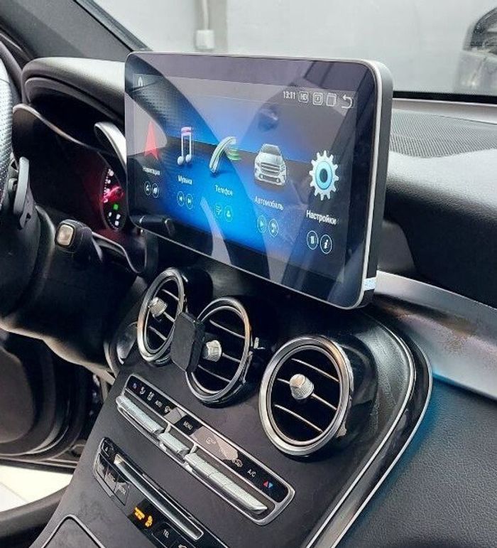 Магнитола для Mercedes-Benz GLC X253, GLC Coupe C253, 2019-2022 NTG 6.0 - RDL-7832-12 монитор 12.3" на Android 13, 8+128Гб, CarPlay, 4G SIM-слот