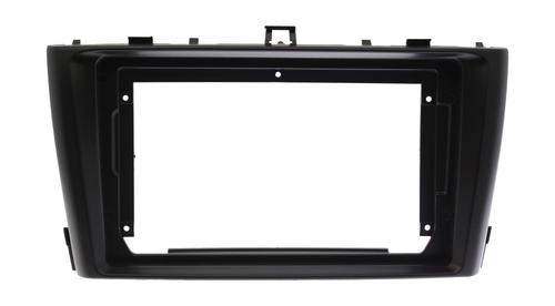 Комплект рамки с разъёмами 9" Toyota Avensis 270 2008-2015 черная