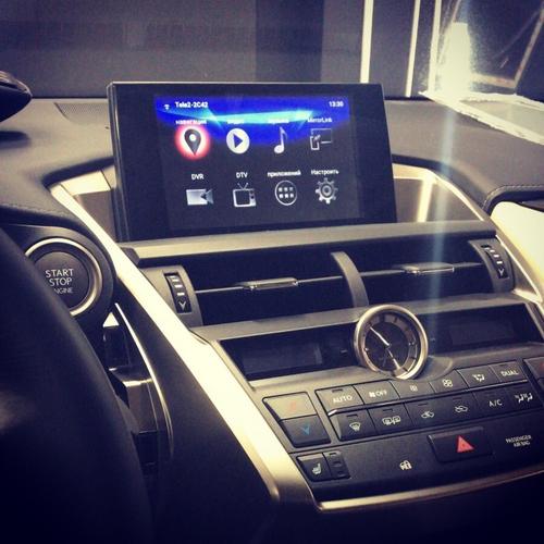 Мультимедиа блок с навигацией для Lexus NX200, NX200t, NX300h 2014-2017 (тачпад) - Kuberg LK-7-4-H на Android 9, 6-ТУРБО ядер и 4ГБ-64ГБ, CarPlay