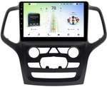 Магнитола для Jeep Grand Cherokee WK2 2013-2022 (ШГУ 5") - Teyes CC4L монитор 9" IPS на Android 14, Snapdragon 662, CarPlay, 4G SIM-слот