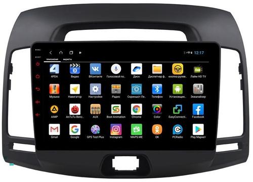 Магнитола для Hyundai Elantra 4 2006-2010 (HD) - Parafar PF980XHD на Android 13, 8-ядер, 4Гб+64Гб, CarPlay, 4G SIM-слот