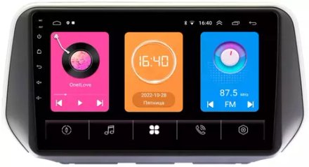 Магнитола для Hyundai Santa Fe 2018-2020 -  GT10-1137 на Android 10, 2Гб-16Гб