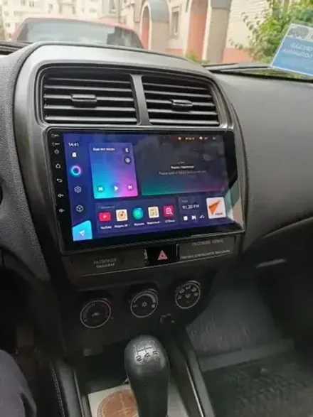 Магнитола для Mitsubishi ASX 2017+ - Teyes CC3 монитор 10" QLED на Android 10, ТОП процессор, 4Гб+32Гб, CarPlay, 4G SIM-слот