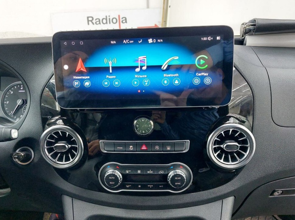 Магнитола для Mercedes-Benz Vito 2014-2023 - RDL-6770 монитор 12.3" на Android 12, 8Гб+128Гб, CarPlay, 4G SIM-слот