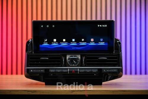 Магнитола для Toyota Land Cruiser 200 2015-2021 с JBL и 360 - RDL-LC200-16-LCD монитор 12.3" на Android 13, 8/128Гб, CarPlay, 4G SIM-слот