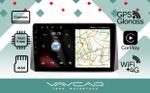 Магнитола для Toyota RAV4 2019+ (рынок РФ и ОАЭ) - Vaycar VA77-1161 на Android 13, Быстрая, 4G SIM-слот