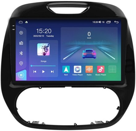 Магнитола для Renault Kaptur 2016+ - Parafar PF158RN2K на Android 13, QLED+2K, ТОП процессор, 4Гб+32Гб, CarPlay, 4G SIM-слот