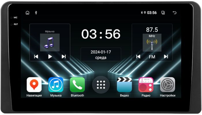 Магнитола для Honda Stepwgn 6 2022+ - FarCar S280 монитор 10.36" IPS на Android 13, CarPlay