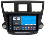 Магнитола для Toyota Highlander 2 2007-2013 XU40 - ZX355R10-7862 Android 10, ТОП процессор, SIM-слот (крутилки декоративные)