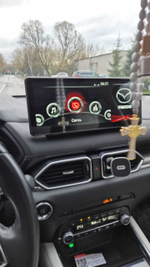 Магнитола для Mazda CX-5 KF 2017-2022 (рынок РФ/Европа) - Kuberg HP-M1211 монитор 12.3" в стиле Audi на Android 11, CarPlay, 4G SIM-слот (поддержка Bose и 360)