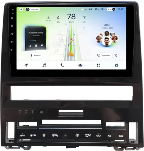 Магнитола для Toyota Avalon 5 2018-2022 (большая рамка) - Teyes CC4L монитор 10" IPS на Android 14, Быстрая, Snapdragon 662, CarPlay, 4G SIM-слот