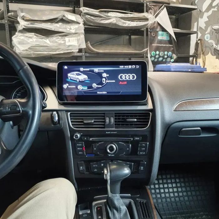 Магнитола для Audi A4 (B8), A5 (8T) 2007-2016 (без джойстика MMI) - Teyes LUX ONE 360 монитор 12.3" 2K QLED на Android 10, CarPlay, 4G SIM-слот, 6/128 ГБ, 4 камеры в комплекте