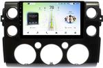 Магнитола для Toyota FJ Cruiser 2005-2022 (рамка черная) - Teyes CC4L-DTS монитор 9" IPS, Android 14, Быстрая, Snapdragon 662, CarPlay, 4G SIM-слот