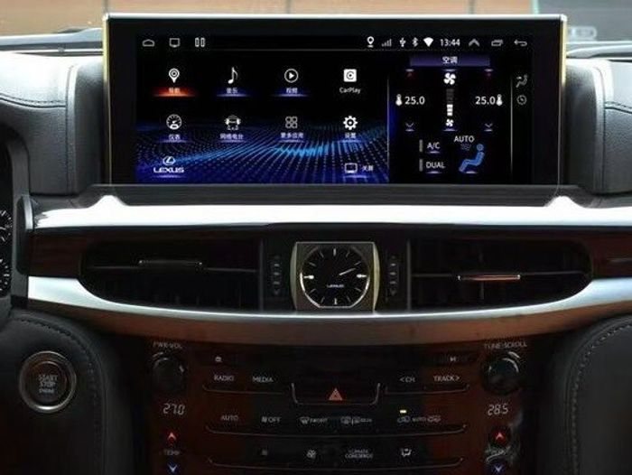 Магнитола для Lexus LX570 2016+ и LX450d - RDL-LEX-LX16 монитор 12.3" на Android 13, 8Гб+128Гб, CarPlay, 4G SIM-слот