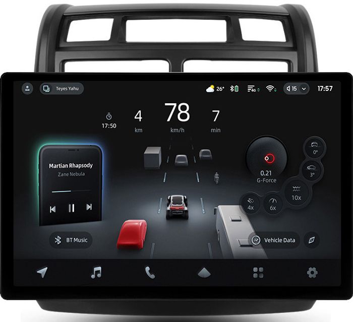 Магнитола для KIA Sportage 2 2008-2010 - Teyes CC4-PRO монитор 13" 2K QLED на Android 13, Быстрейшая, Snapdragon 778G, ИИ, CarPlay, DSP, 4G SIM-слот
