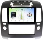 Магнитола для Nissan Navara D40 2004-2014 (кондиционер) - Teyes CC4L-DTS монитор 9" IPS на Android 14, Быстрая, Snapdragon 662, CarPlay, 4G SIM-слот