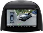 Магнитола для Renault Koleos 2008-2016 - Teyes CC3-2K-360 на Android 10, Быстрая, 2K QLED, CarPlay, 4G SIM-слот, 4 камеры в комплекте