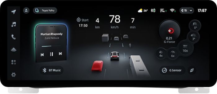 Магнитола для Range Rover Evoque 1 2011-2018 (ШГУ Bose) - Teyes CC4PRO монитор 12.3" 2K QLED + рамка LUX, Android 13, Быстрейшая, Snapdragon 778G, ИИ, CarPlay, DSP, 4G SIM-слот
