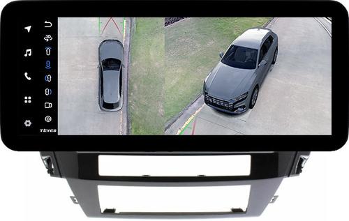 Магнитола для Mitsubishi Pajero Sport 3 2020-2024, Montero Sport (прямоугольный климат, рамка 9) - Teyes LUX ONE 360 монитор 12.3" 2K QLED на Android 10, 6Гб+128Гб, CarPlay, 4G SIM-слот, 4 камеры в комплекте