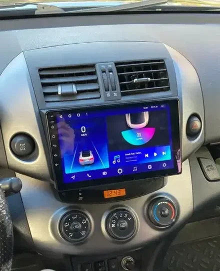 Магнитола для Toyota RAV4 30 2005-2012, Vanguard - Parafar PF018-1UHD на Android 13, QLED, ТОП процессор, 8Гб+128Гб, CarPlay, 4G SIM-слот