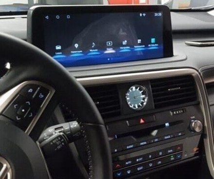 Магнитола для Lexus RX200t, RX300, RX350, RX450h 2015-2019 AL20 (взамен 8" экрана) - Parafar PF48051M8/128 на Android 11, SIM-слот, 8ГБ-128ГБ