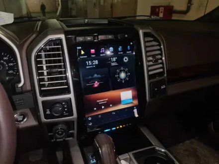 Магнитола для Ford Edge 2015+ - Kuberg ZF-1826-S3-GE ("Тесла-Стиль") на Android 13, 8ГБ-128ГБ