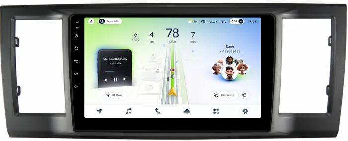 Магнитола для Volkswagen T6 Caravelle, Multivan, Transporter 2015-2019 - Teyes CC4L монитор 9" IPS на Android 14, Быстрая, Snapdragon 662, CarPlay, 4G SIM-слот