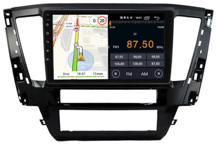 Магнитола для Mitsubishi Pajero Sport 3 2020-2024, Montero Sport - Parafar PF238FHD на Android 13, 8-ядер, 2Гб+32Гб, CarPlay, 4G SIM-слот