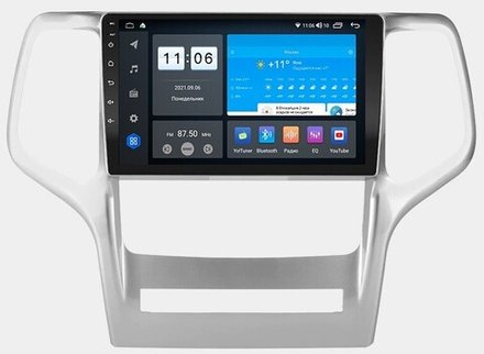 Магнитола для Jeep Grand Cherokee 2010-2013 - AK408R9-MTK-LTE Android 10, 8-ядер, 4-64Гб, SIM-слот