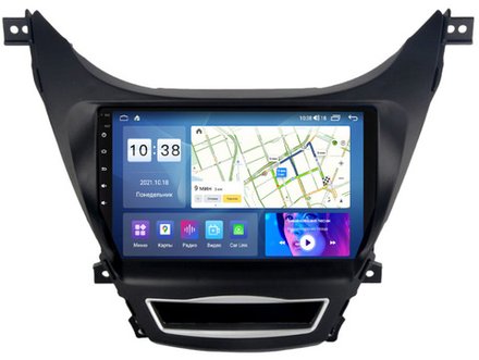 Магнитола для Hyundai Elantra 5 MD 2014-2016 (рестайлинг) - Parafar PF360XHD на Android 13, 8-ядер, 4Гб+64Гб, CarPlay, 4G SIM-слот