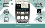 Магнитола для Lada Priora 2007-2013 (рамка серебро) - Vaycar VA33-3112-1 на Android 13, Быстрая, 4G SIM-слот