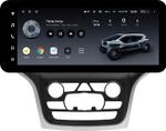 Магнитола для Jeep Grand Cherokee WK2 2013-2022 (взамен ШГУ 8.4", рамка большая) - Teyes LUX ONE ROUND монитор 12.3" 2K QLED на Android 10, CarPlay, 4G SIM-слот