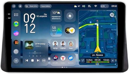 Магнитола для Mitsubishi Eclipse Cross (Китай/Азия) - Teyes CC4-PRO монитор 10.36" 2K QLED на Android 13, Snapdragon 778G, ИИ, CarPlay, DSP, 4G SIM-слот