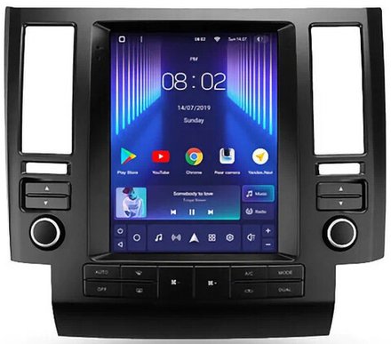 Магнитола для Infiniti FX35, FX45 S50 2002-2005 - Teyes TPRO 2 монитор 9.7" QLED в стиле "Тесла" на Android 10, TS10, 4G SIM-слот