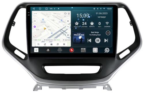 Магнитола для Jeep Cherokee 2014+ - RedPower 418 Android 10, QLED+2K, ТОП процессор, 6Гб+128Гб, CarPlay, SIM-слот