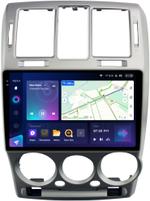 Магнитола для Hyundai Getz 2002-2011 (рамка серебро) - Teyes CC3-2K QLed Android 10, Быстрая, SIM-слот, CarPlay