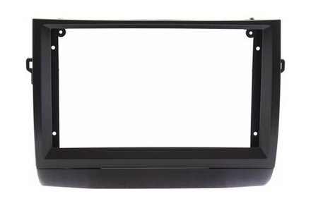 Комплект рамки с разъёмами 9"+can Toyota Prius 20 2003-2011 вниз (поддержка JBL)