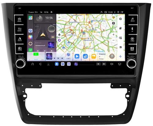Магнитола для Skoda Yeti 2009-2018 (кондиционер) - Kuberg OL-1919 (кнопки и крутилки) Android 13, TS20, 6+128Гб, CarPlay, 4G SIM-слот