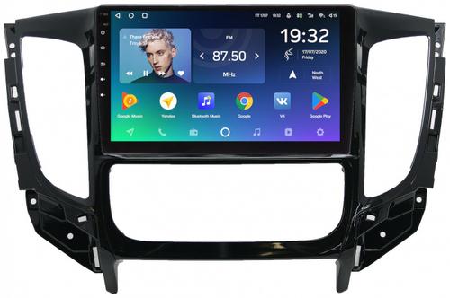 Магнитола для Mitsubishi L200 2015-2019 (климат), Pajero Sport 3 2016-2023 (МКПП), FIAT Fullback - Teyes CC2 PLUS Android 10, ТОП процессор, 4-64, SIM-слот