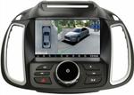 Магнитола для Ford Kuga 2 2012-2019 (без SYNC, рамка с кнопками тип 1) - Teyes CC3-2K-360 монитор 9.5" 2K QLED на Android 10, Быстрая, CarPlay, 4G SIM-слот, 4 камеры в комплекте