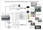 Мультимедиа блок для Toyota Camry 70 2017-2020 (с JBL и климатом на ШГУ) - RDL-03-8/128 на Android 12, ТОП процессор, Carplay, 4G SIM-слот, 8/128ГБ