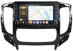 Магнитола для Mitsubishi L200 5 2015-2019 (климат), Pajero Sport 3 2016-2023 (МКПП), FIAT Fullback - Kuberg OL-9567-2 (кнопки и крутилки), Android 12, TS10, CarPlay, 4G SIM-слот