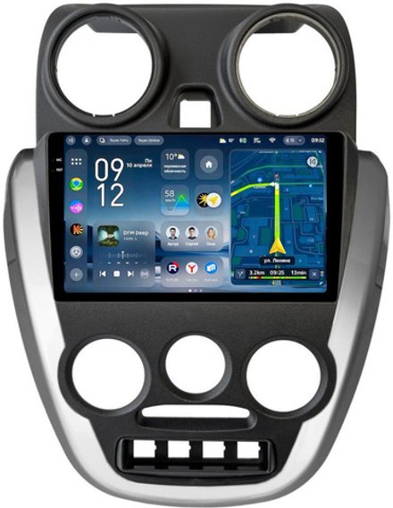 Магнитола для Lada Granta 2011-2018 (большая рамка) - Teyes CC4-PRO монитор 9.5" 2K QLED на Android 13, Snapdragon 778G, ИИ, CarPlay, DSP, 4G SIM-слот
