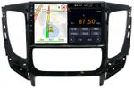Магнитола для Mitsubishi L200 2015-2019 (климат), Pajero Sport 3 2016-2023 (МКПП), FIAT Fullback - Parafar PF168LUX2FHD на Android 13, CarPlay, 4G SIM-слот
