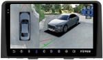 Магнитола для Hyundai Staria 2021+ (штатный экран 8") - Teyes CC3-2K-360 на Android 10, 2K QLED, 6Гб+128Гб, CarPlay, 4G SIM-слот, 4 камеры в комплекте