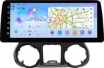 Магнитола для Jeep Wrangler 3 2010-2014 - FarCar монитор 12.3" 2K QLED на Android 14, TS10, CarPlay, 4G SIM-слот