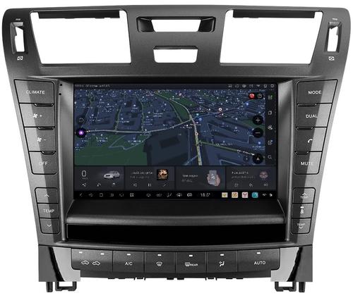 Магнитола для Lexus LS460 2006-2009 (до рестайлинга, рамка 10) - Kuberg SF-1303-2-A QLed+2K, Android 13, UIS7870 (DUDU7), CarPlay, SIM-слот