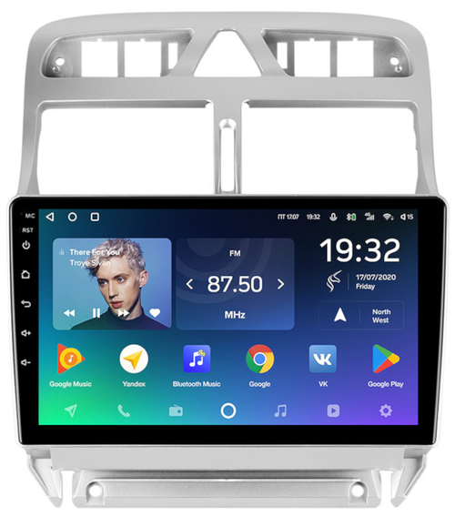Магнитола для Peugeot 307 2001-2008 - Teyes CC2 PLUS Android 10, ТОП процессор, 4-64, SIM-слот