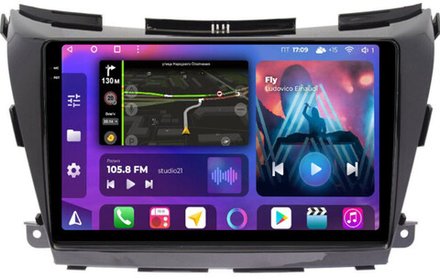 Магнитола для Nissan Murano Z52 2016-2022 (поддержка Bose и 360) - FarCar BM1226M монитор 10.36" QLED на Android 14, TS10, 4+32Гб, CarPlay, 4G SIM-слот